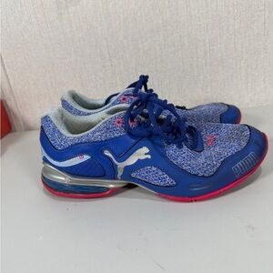 Puma 10 Cell 1.0 Womens Archtec Sport Lifestyle Running Shoes US‎ 8.5 Blue Pink